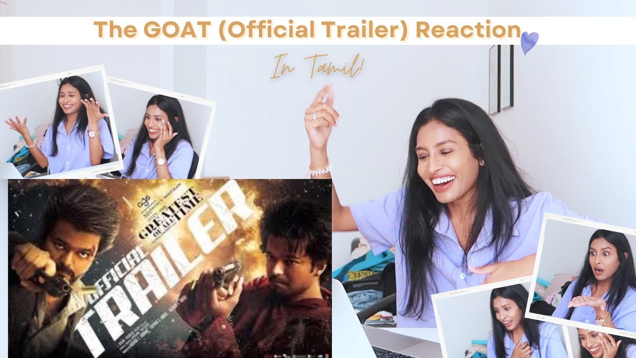 The GOAT (Official Trailer) Tamil REACTION: Thalapathy Vijay | Venkat Prabhu | Yuvan Shankar Raja