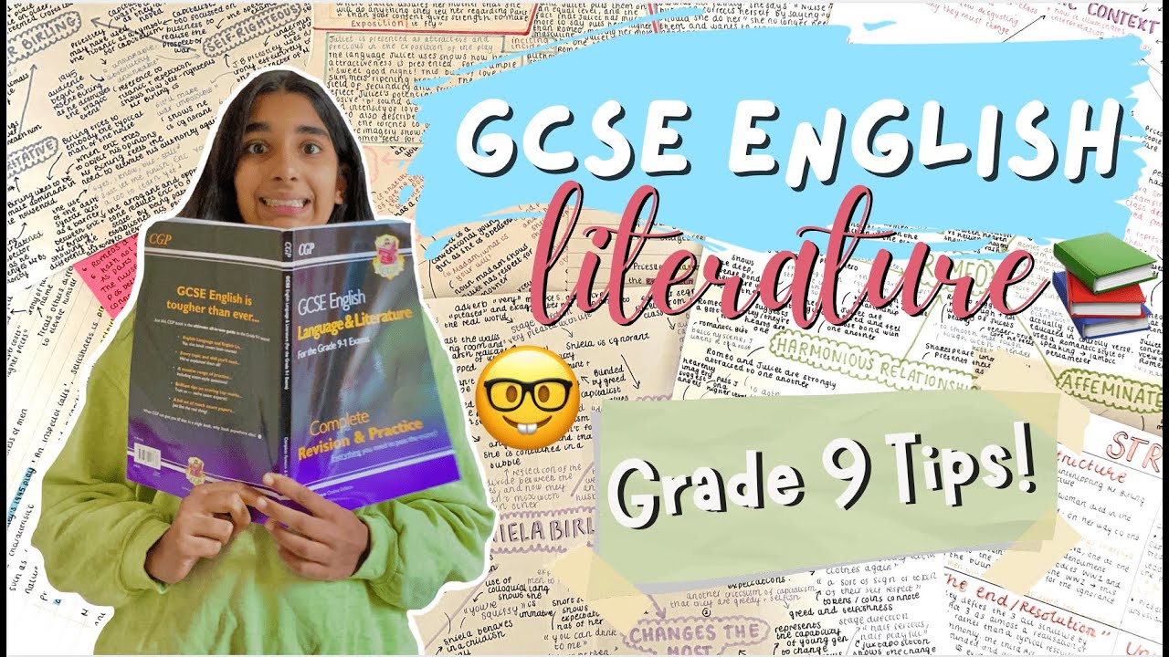 HOW I GOT A GRADE 9 (A**)  IN GCSE ENGLISH LITERATURE *The ULTIMATE Guide* | How I got a 9 in: Ep.1