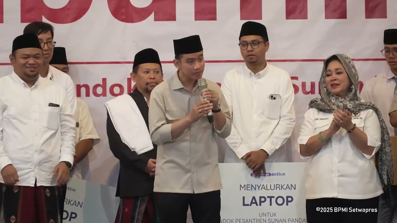Kunjungi Pondok Pesantren Pandanaran, Wapres Dorong Santri Melek Teknologi