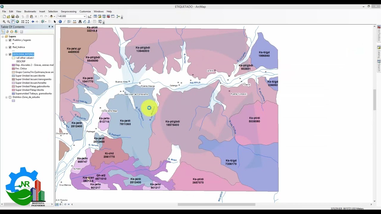 COMO REALIZAR ETIQUETAS POR EXPRESIÓN EN ARCGIS