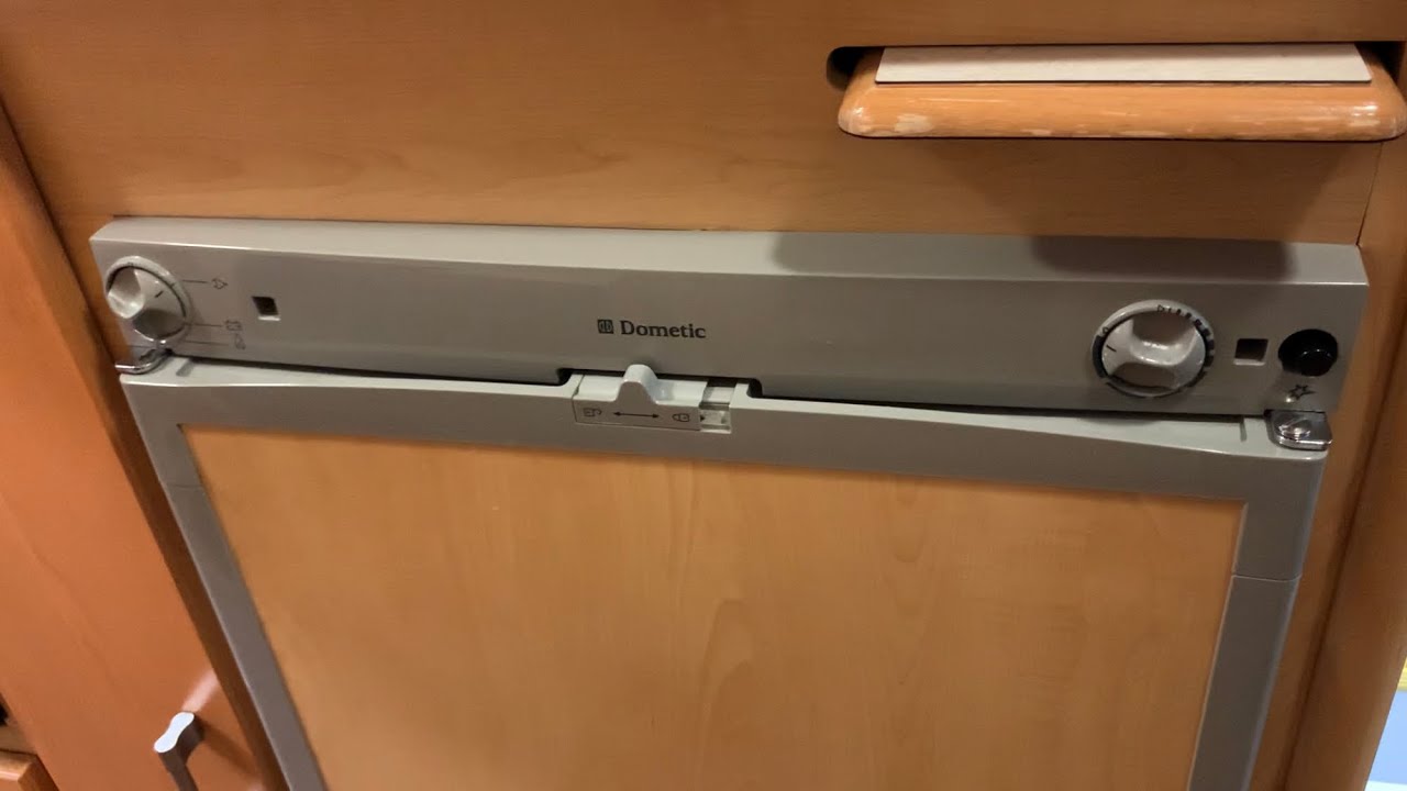 How to use the Dometic RM 7270 3-Way Fridge/Freezer.