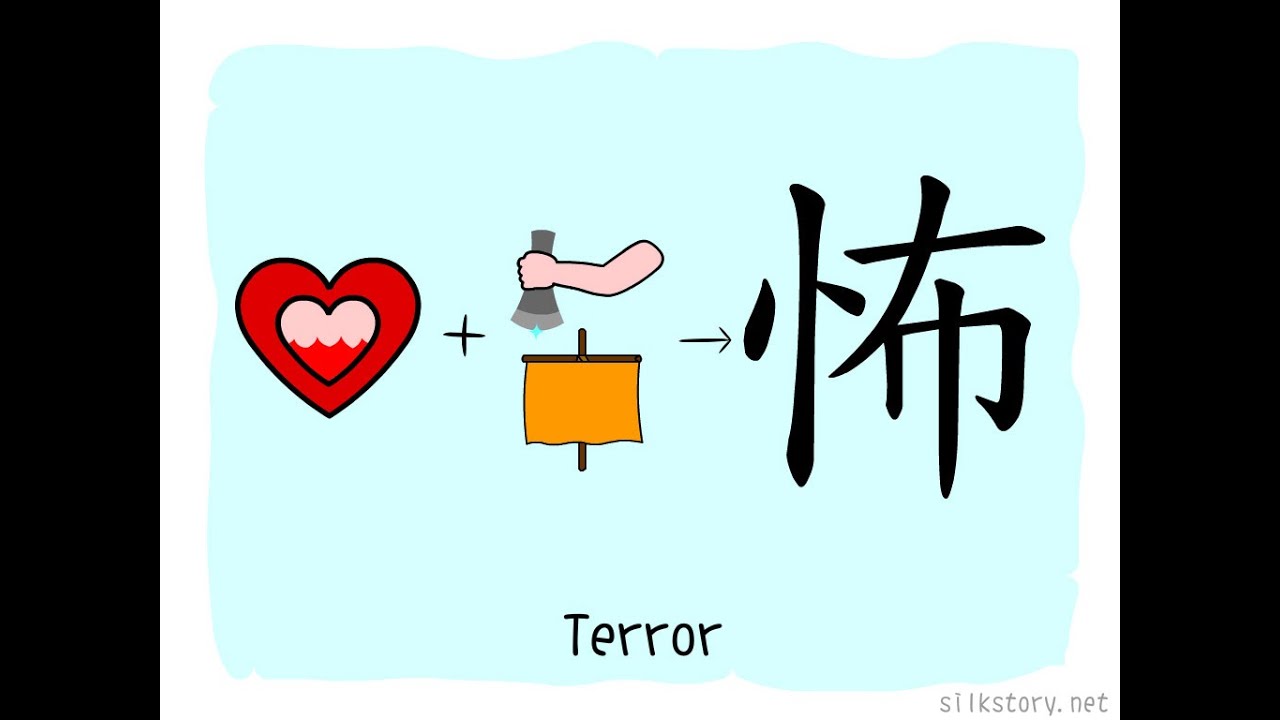 The Story of Chinese Character: 怖