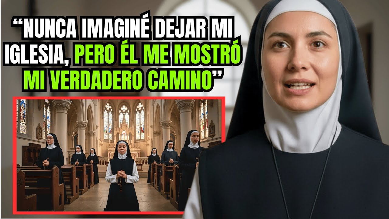 CONVERSIÓN EXTRAORDINARIA: Pastora evangélica dejó todo y se convirtió en monja por Cristo