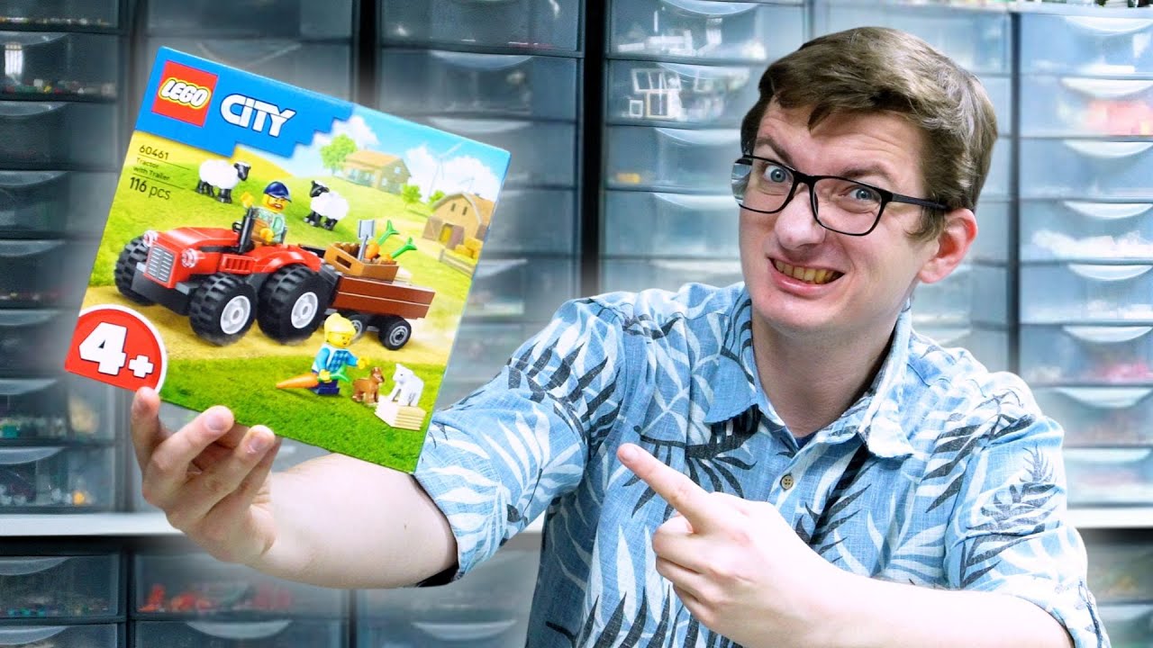 TRAKTOR i OWCE 🐑 LEGO CITY 60461 / RECENZJA