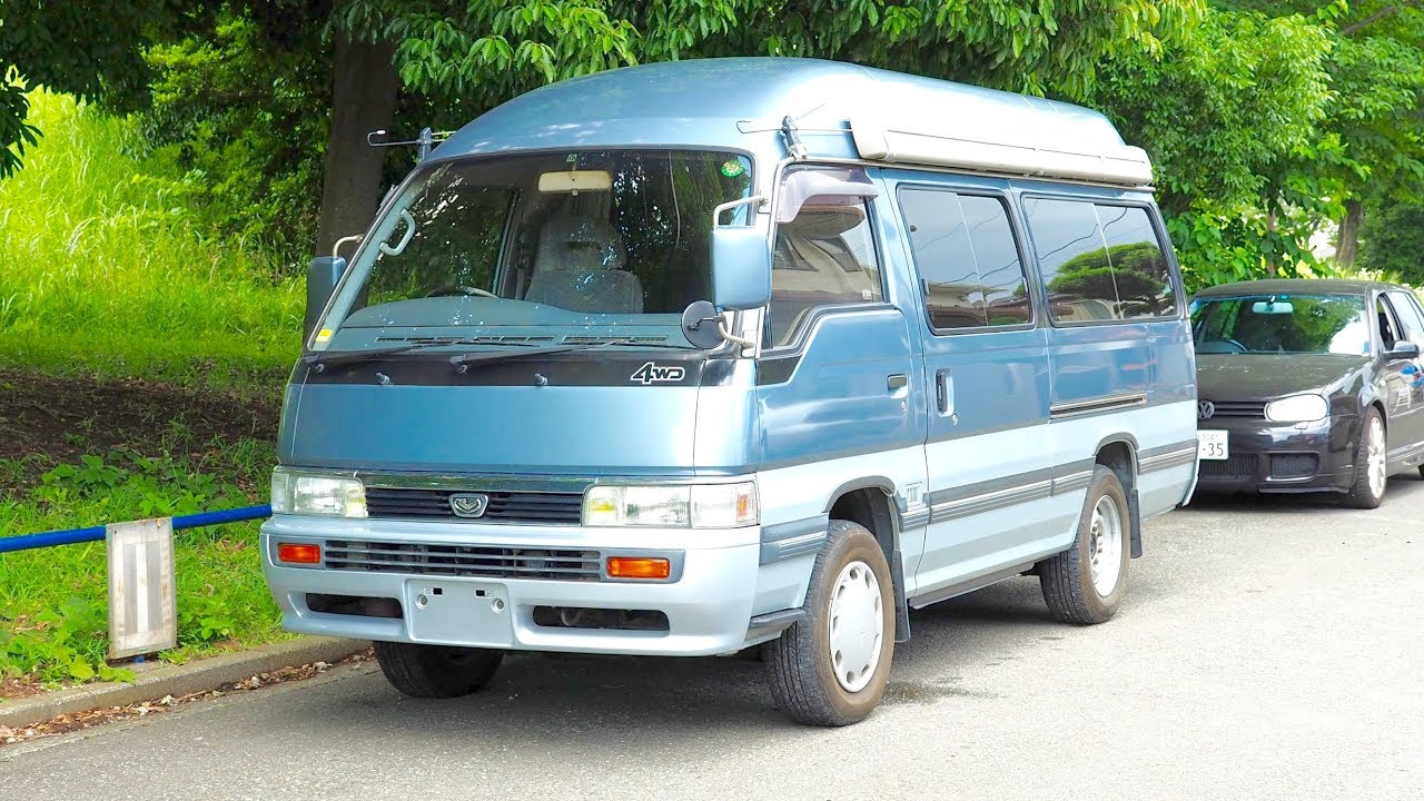 Обзор покупки на японском аукционе Nissan Caravan Homy Camper Van 1991 года выпуска с дизельным д...
