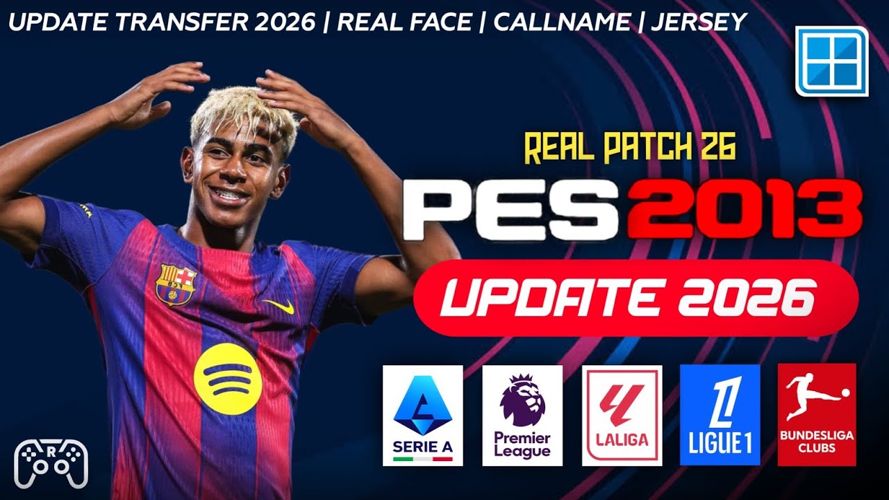 Lengkap! Cara Pasang PES 2013 Update Real Patch 2026 Terbaru Di Winlator Android & Work PC