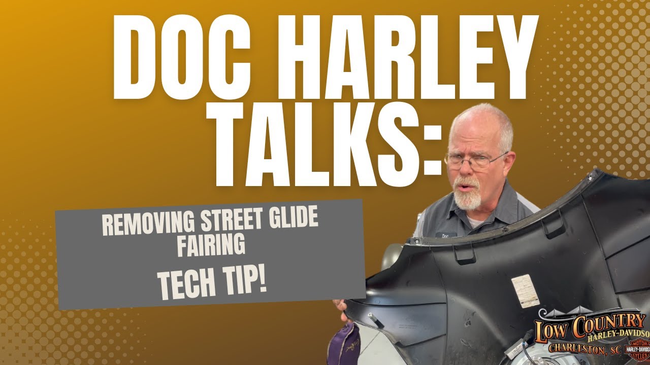 Doc Harley Talks: Removing Fairing on Street Glide Tech Tip!