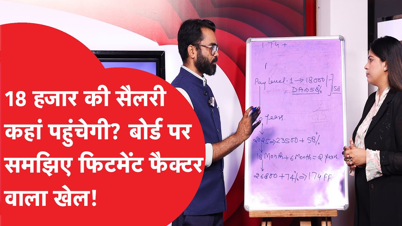 8th Pay Commission: फिटमेंट फैक्टर का असली खेल समझिए, कितने परसेंट बढ़ने से आएगा सैलरी में उछाल