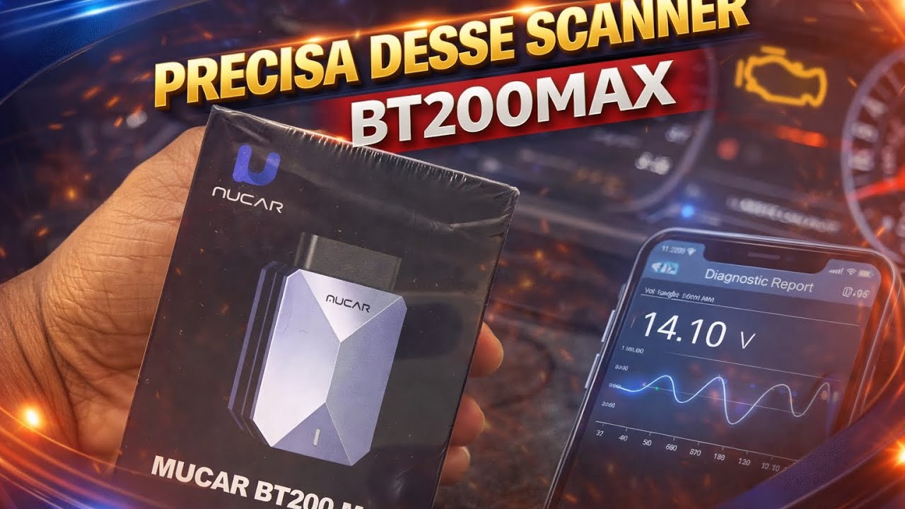 MELHOR SCANNER AUTOMOTIVO PARA HOBISTA / MUCAR 200 MAX