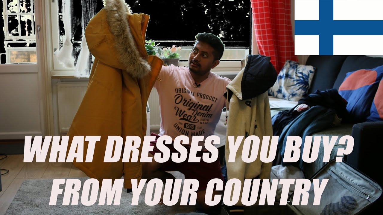 What Kind of Dresses You Buy for Finland?(English)