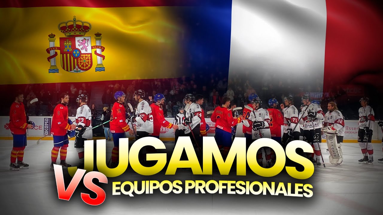 ¡LA SELECCIÓN ESPAÑOLA SE ENFRENTA A EQUIPOS PROFESIONALES! 🏒