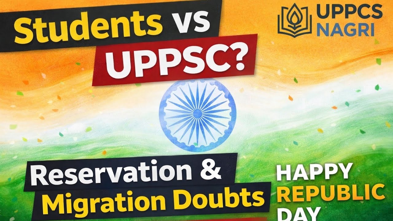 Student vs UPPSC Reservation &Migration doubts live at 8 pm।VIVEK YADAV PRAYAGRAJ#upppsc #pcs #roaro