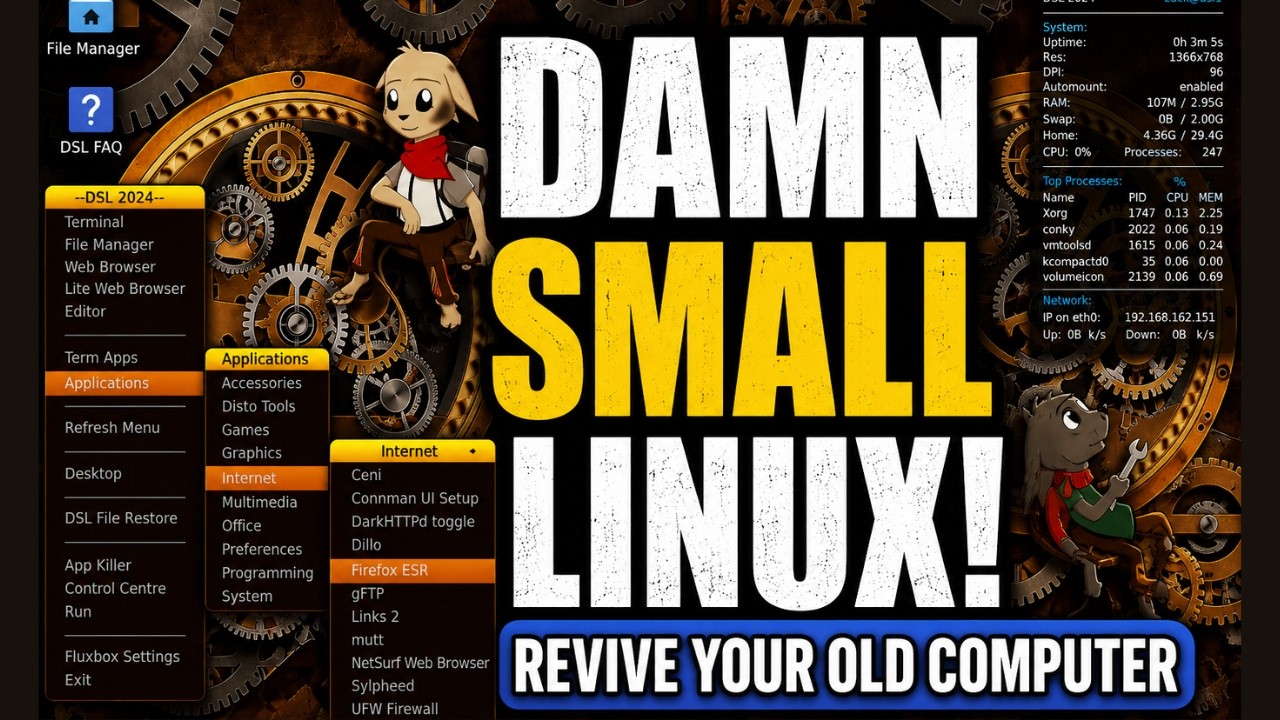 Всё ещё пользуетесь старым ПК? Установите этот Linux сегодня.