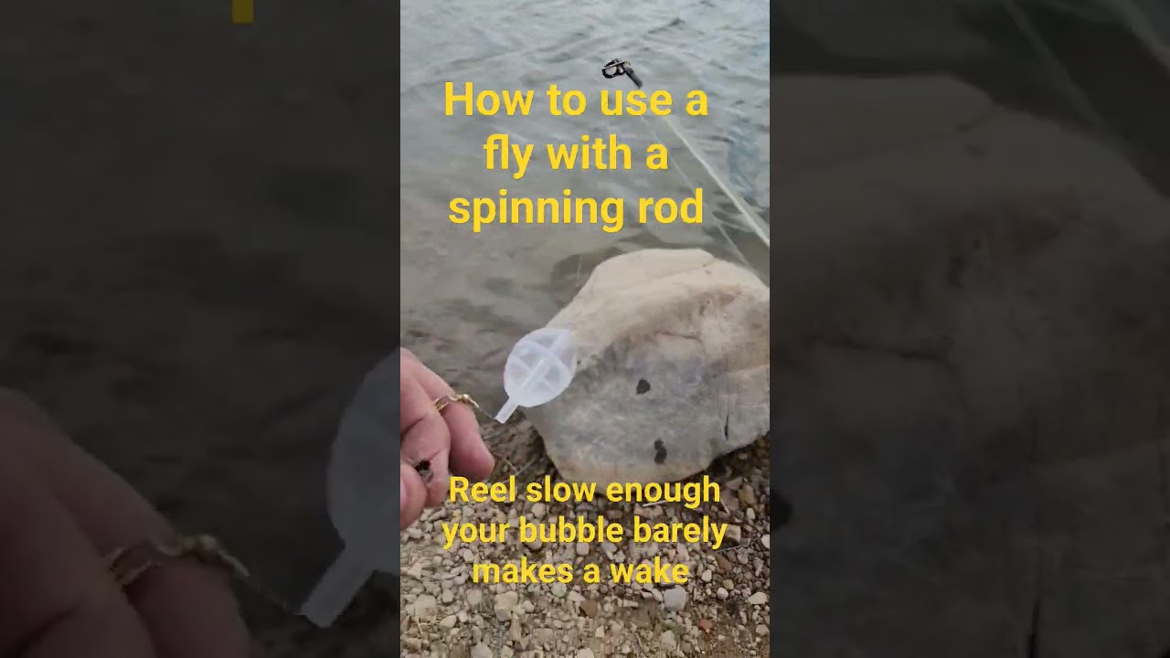 как использовать мушку со спиннингом 