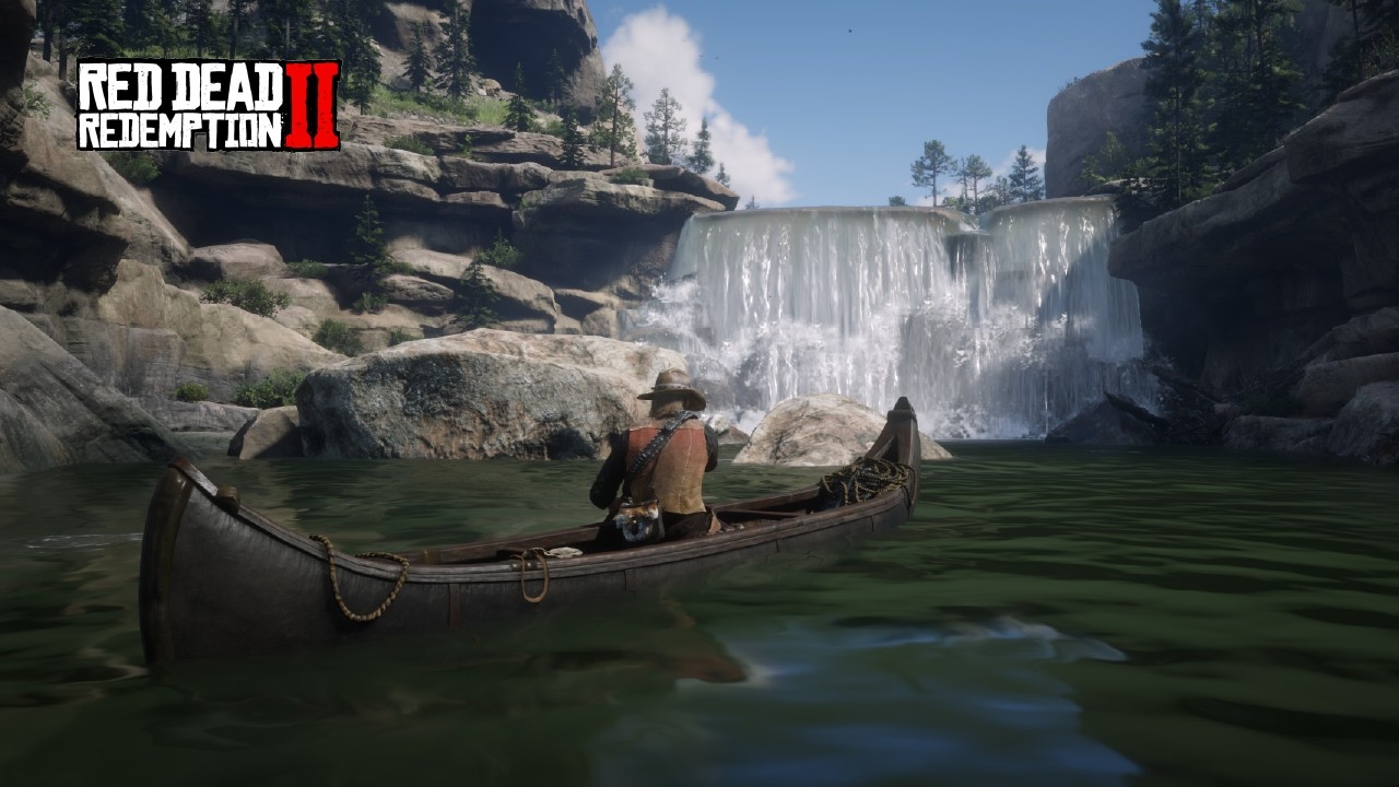 Arthur Morgan's Relaxing Canoe Trip | Red Dead Redemption 2 (4K Calming River Ambience)