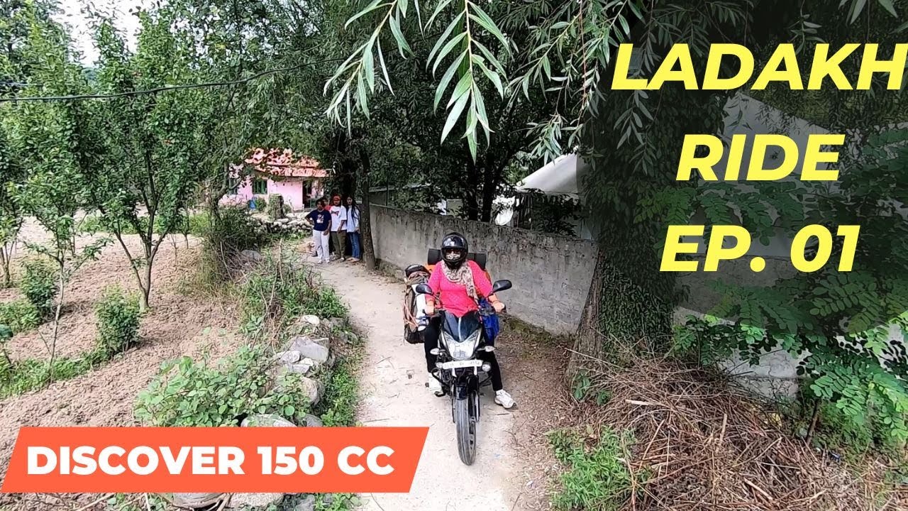 Ladakh Trip 01 || Manali to Keylong by Bajaj Discover 150cc