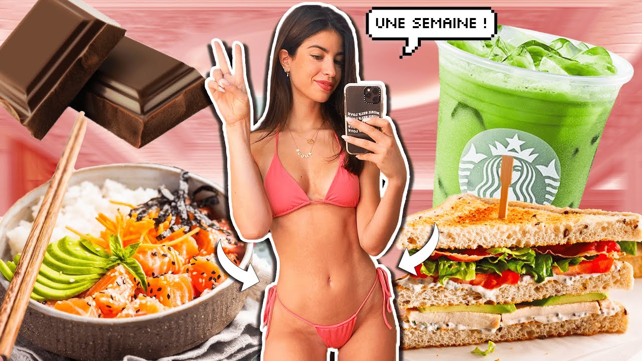 TOUT CE QUE JE MANGE (vraiment) PENDANT UNE SEMAINE