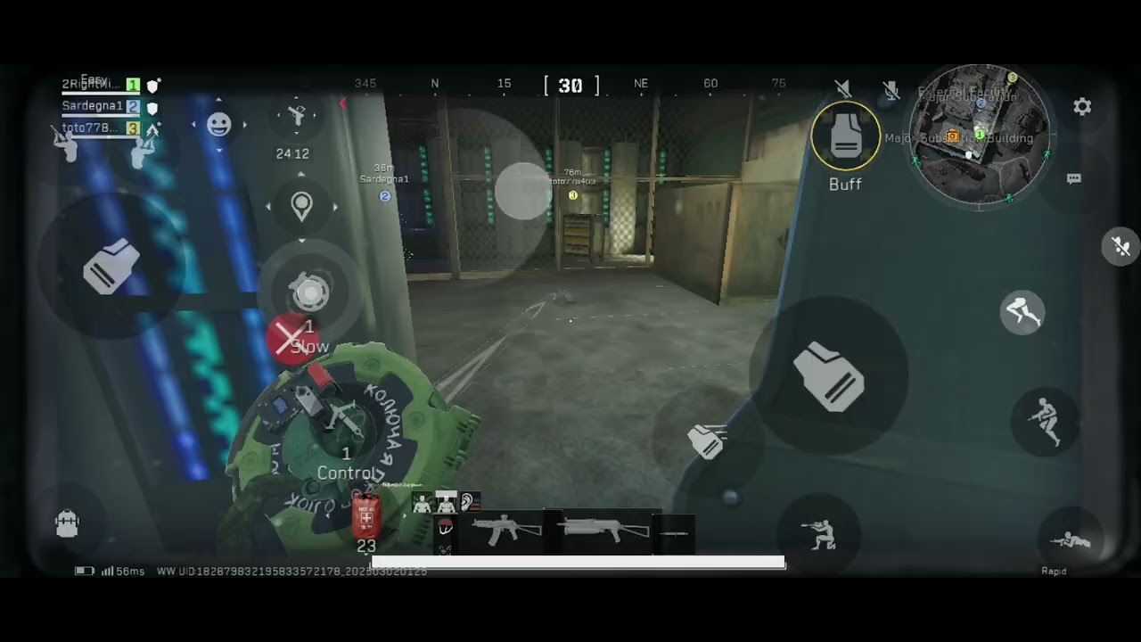 Delta Force : Dam ; Major Substation , Administrative AK-74