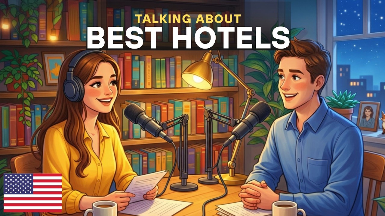 🛏️Top Luxury  Hotels Around the World 🌍 Learn English Through Story | Easy English #english