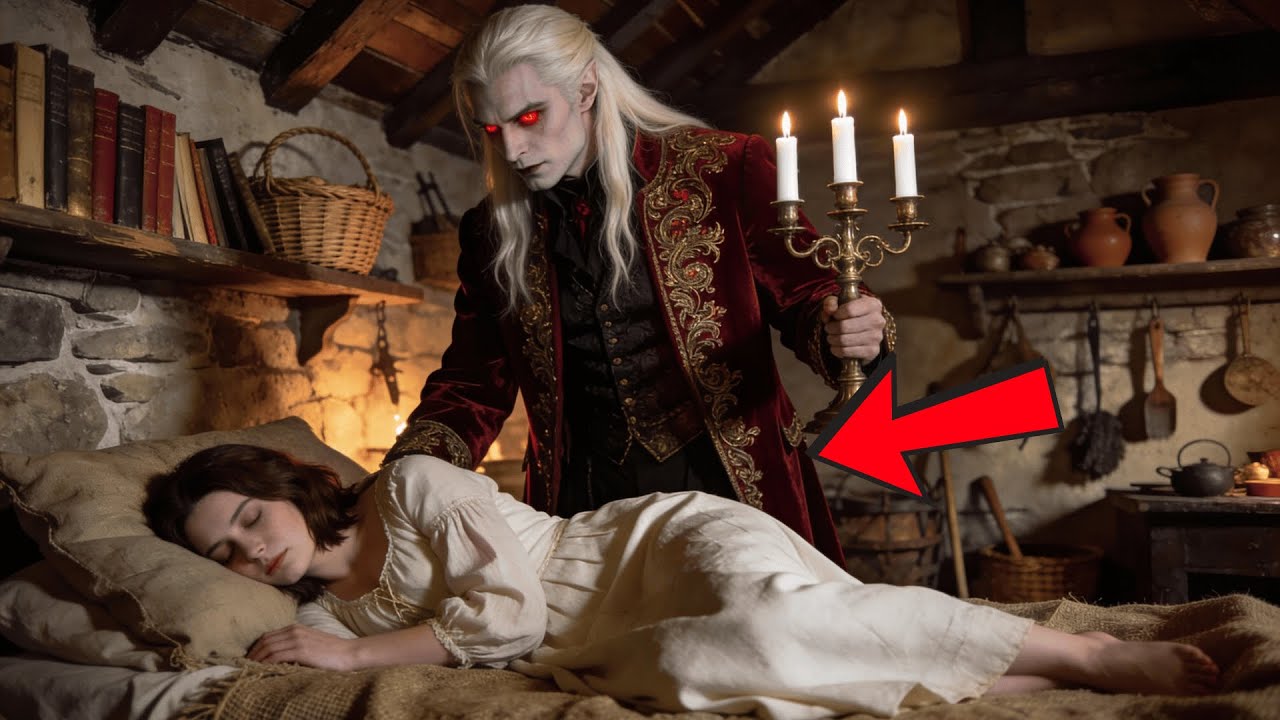 Sie schlief in der Speisekammer, bis der Vampirkönig sagte: „Gebt ihr das beste Zimmer!“