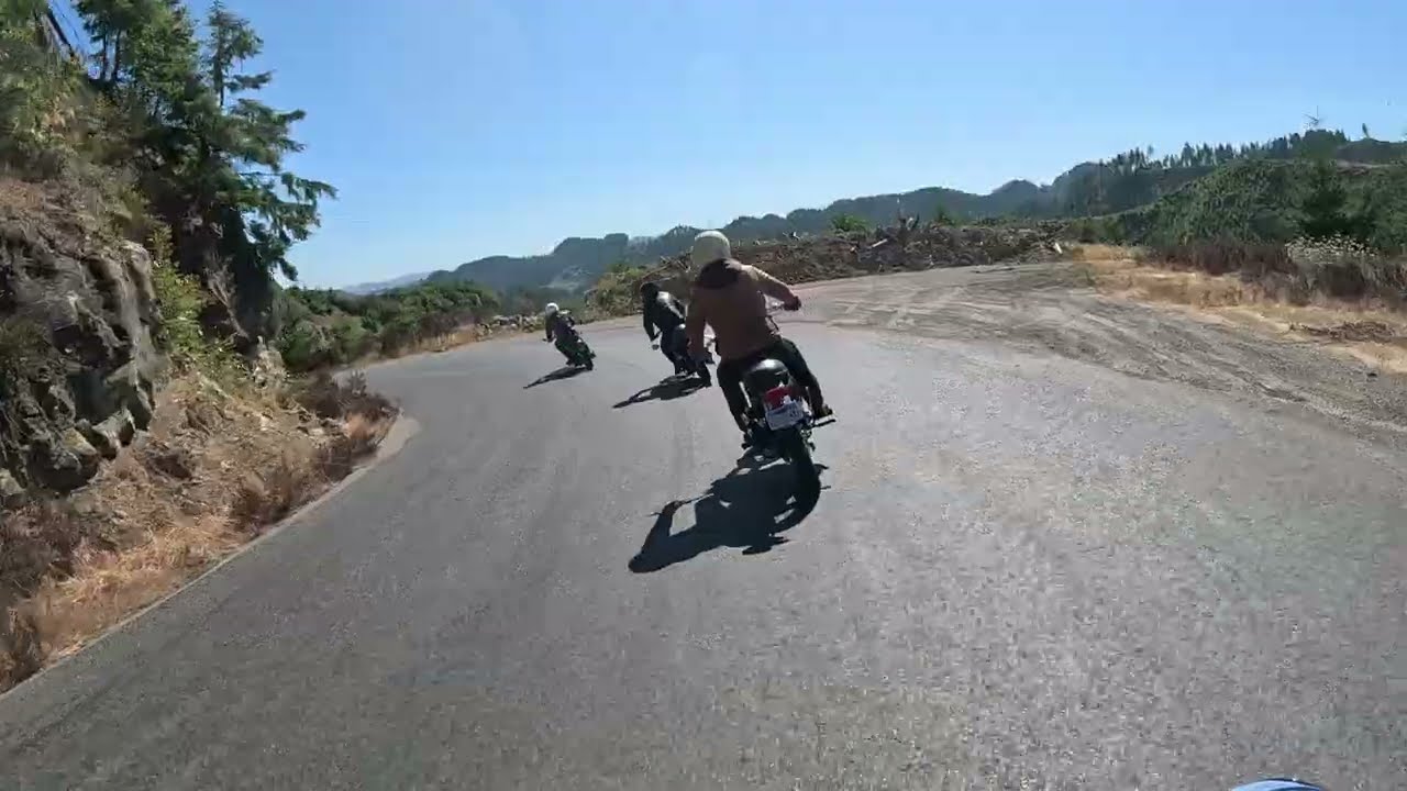 2025 VOCNA Velocette Rally, Oregon, USA, July, Clubman, fun in the twisties