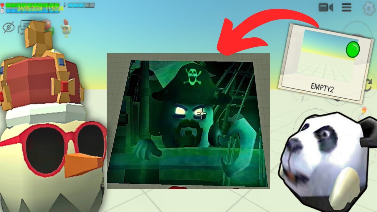 😱 TODOS LOS SECRETOS DE EMPTY2 en CHICKEN GUN  | STIFF LXR