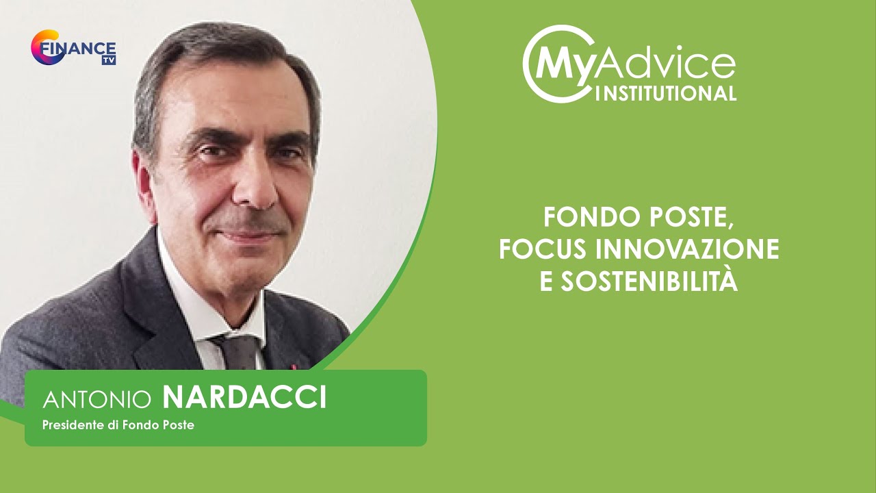 Antonio Nardacci,  Fondo Poste - Focus innovazione e sostenibilit&agrave;