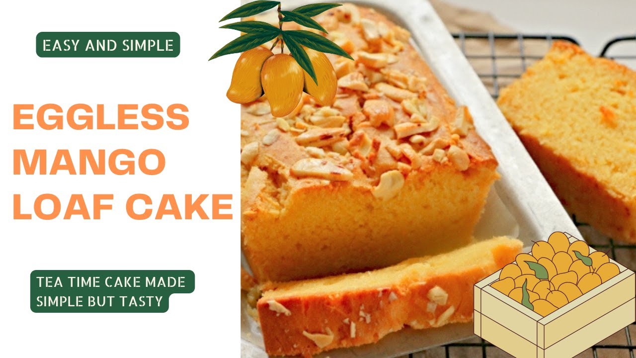 Mango Cake | Eggless Mango Cake With Condensed Milk ,without oil,curd