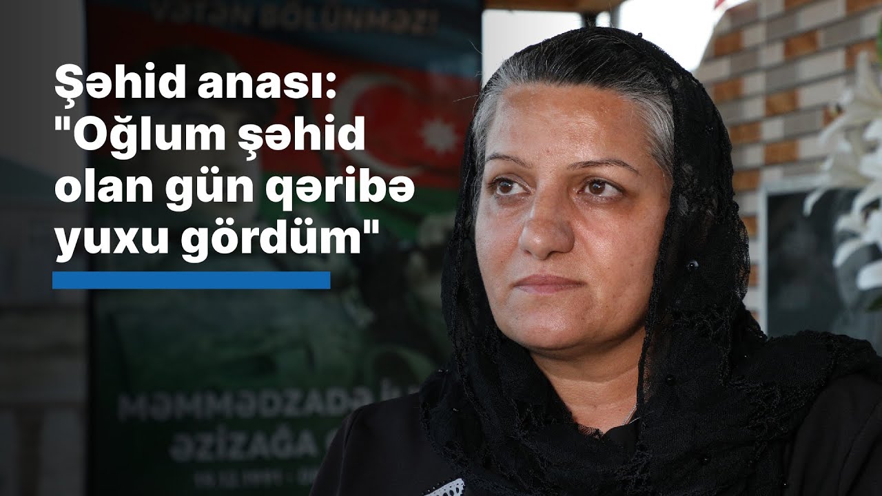 Şəhid anası: 