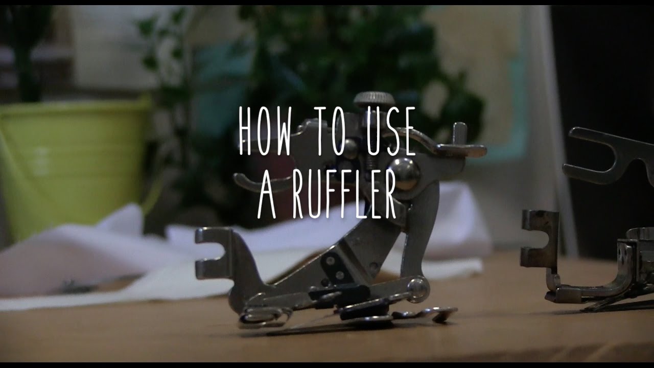 How to Use a Ruffler with Historical Costumier Helen McArdle