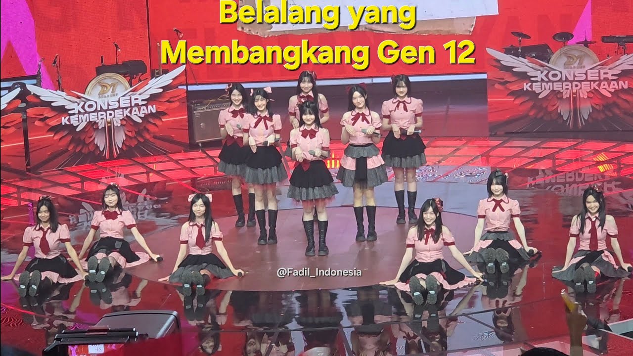 JKT48 - Gen 12 - Belalang yang Membangkang - Konser Kemerdekaan 2025