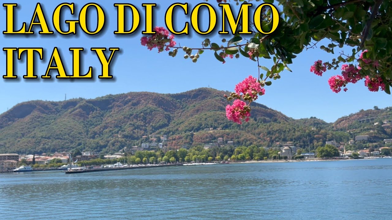 LAGO DI COMO - ITALY | Travel from home | LAGO MOLTO BELLO!!!!! | Lake Como Italy
