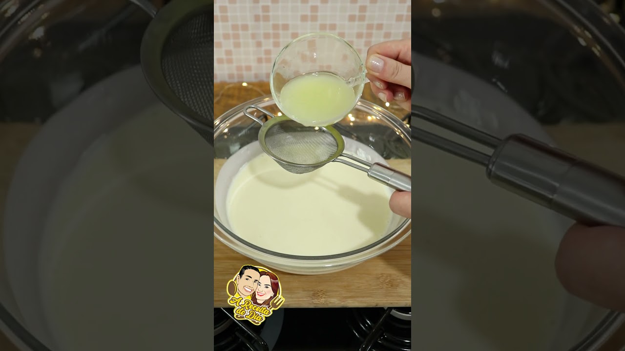 SOBREMESA F&Aacute;CIL E R&Aacute;PIDA COM 3 INGREDIENTES - FICA DELICIOSO ESSE MOUSSE DE LIM&Atilde;O