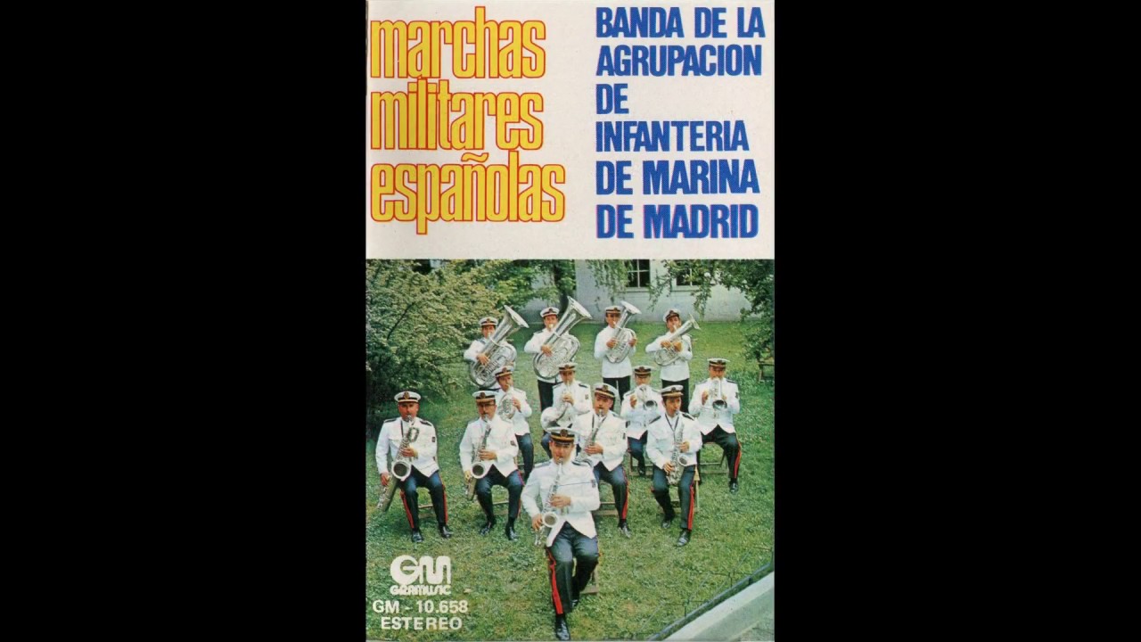 Desfilando (marcha) - Banda de la Agrupación de Infantería de Marina de Madrid (1978)