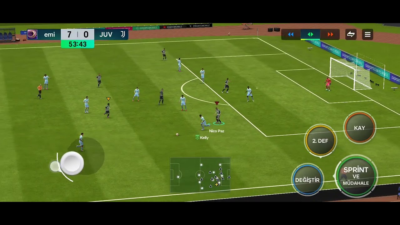 Beşiktaş 🇹🇷 vs Juventus 🇮🇹 10-0 FC mobile 