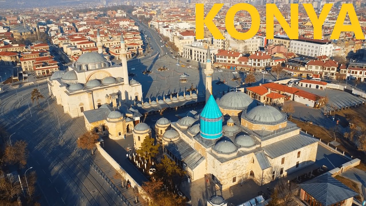 Konya'nın Tarihi Dokusu | Mevlana Müzesi ve Anadolu Selçuklu Eserleri | 4K Drone Görüntüleri
