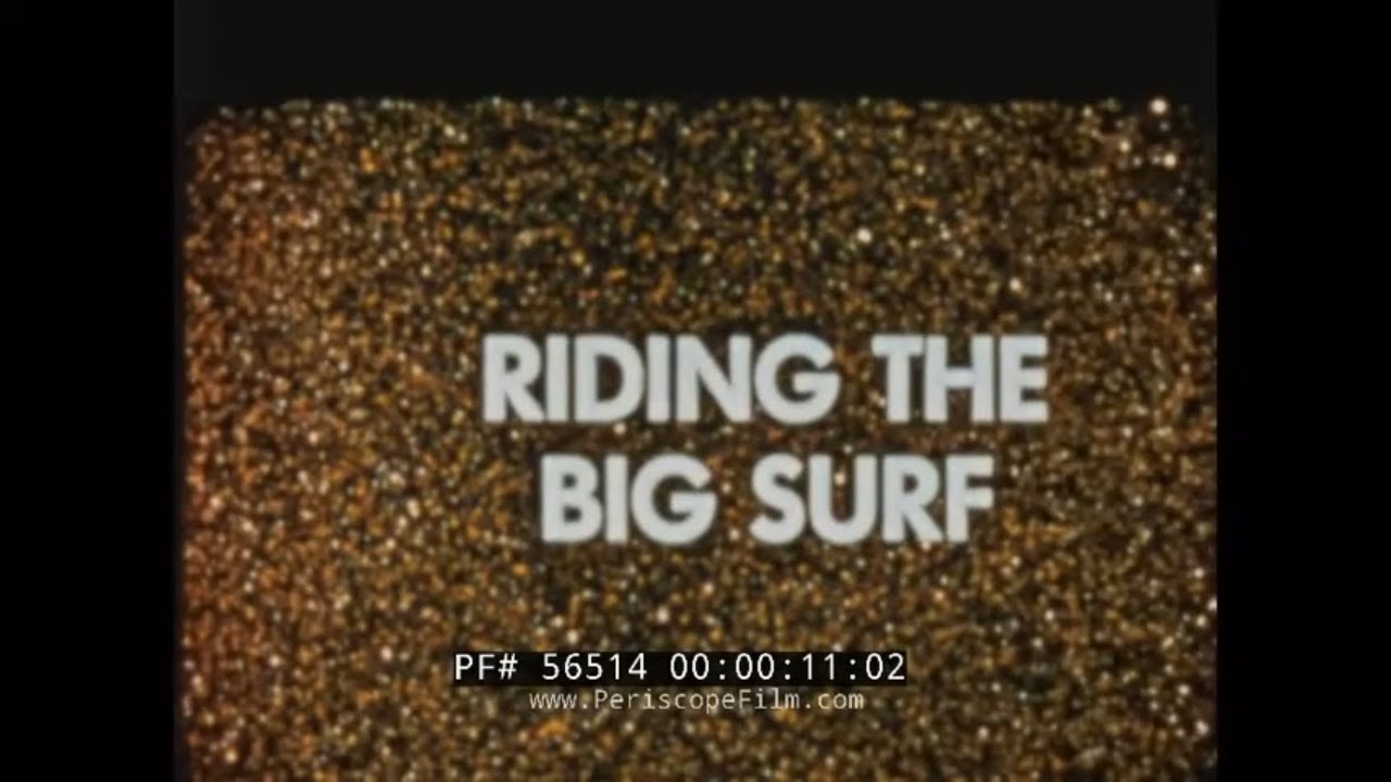 “RIDING THE BIG SURF” 1963 GEORGE TAHARA HAWAII TRAVELOGUE FILMS   SURFING, HULA & FRUIT  56514
