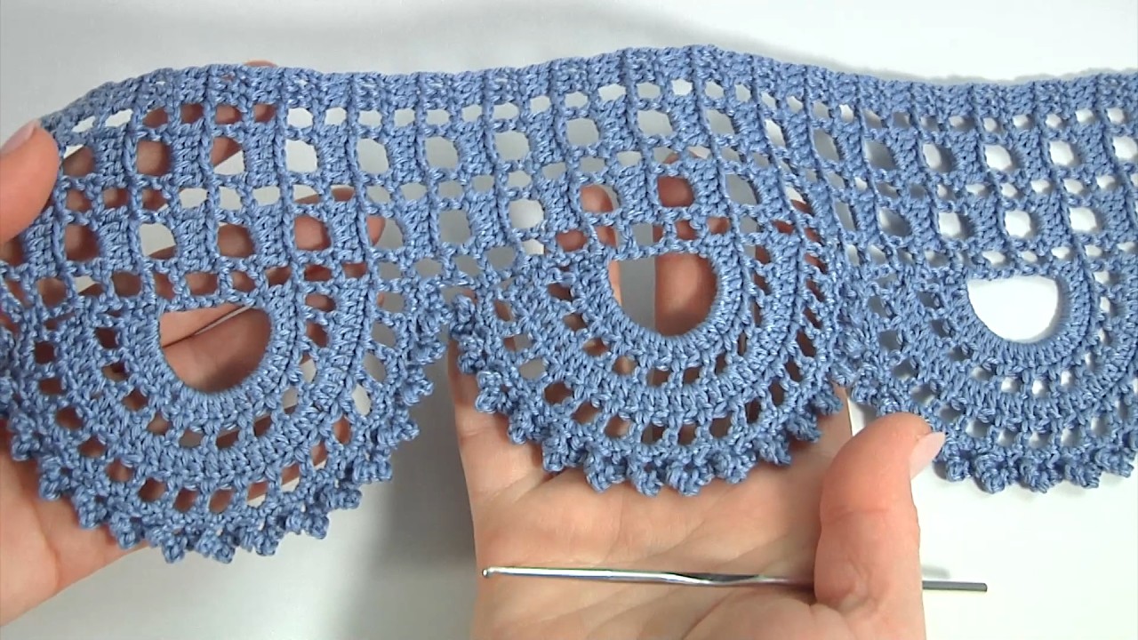 BEAUTIFUL LACE/Such BEAUTY Can Be Crocheted By Everyone/Crochet Ribbon/Video Tutorial