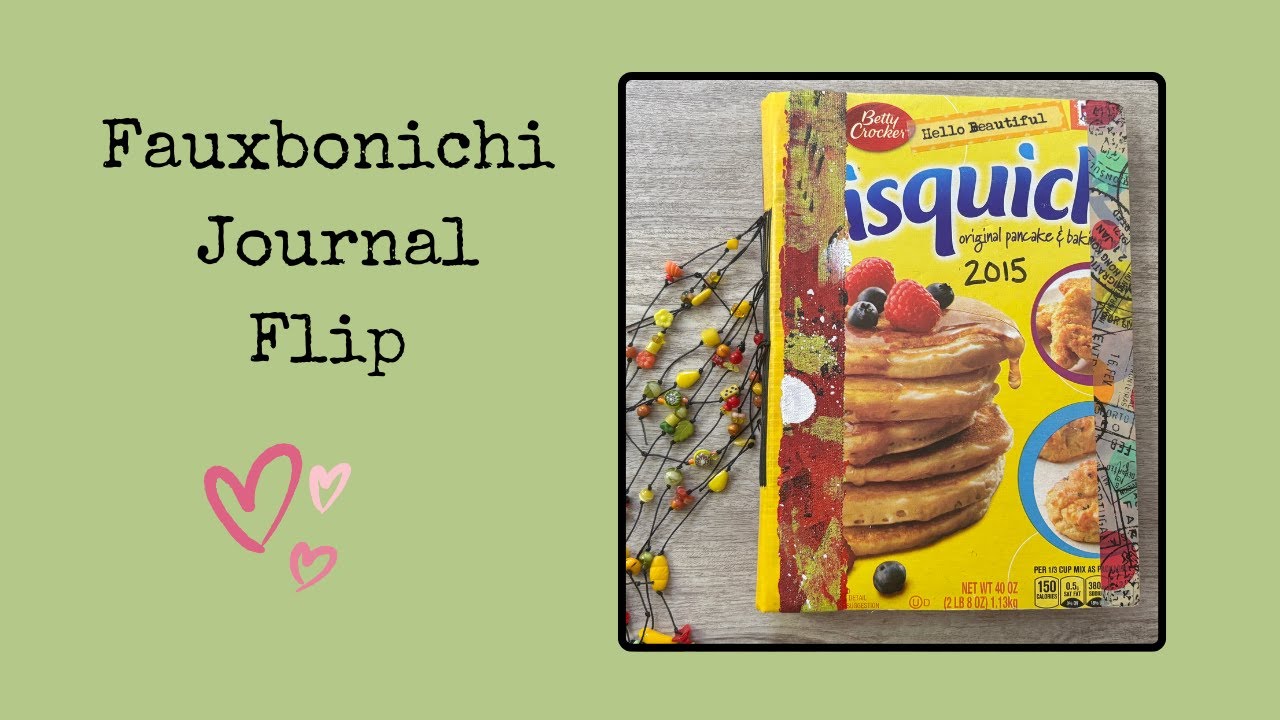 Fauxbonichi Flip: Mixed Media Journal