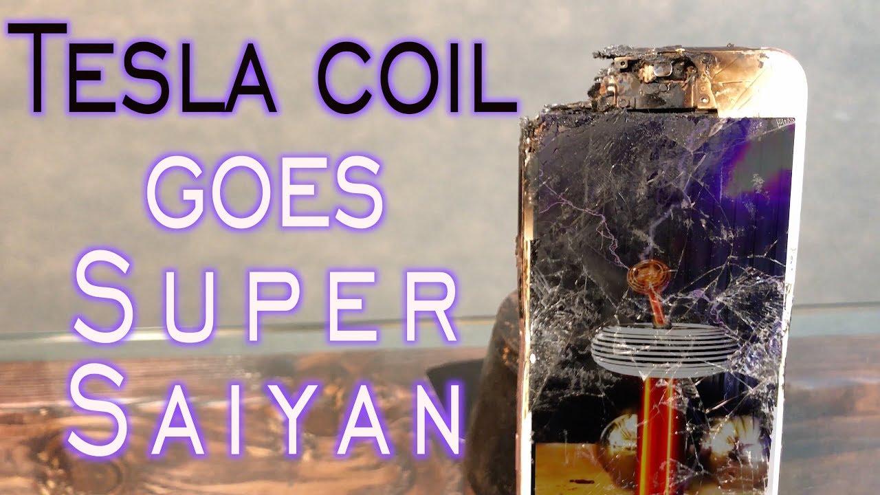 iPhone Vaporized by Lightning from Giant Tesla Coil ( ft. ArcAttack )