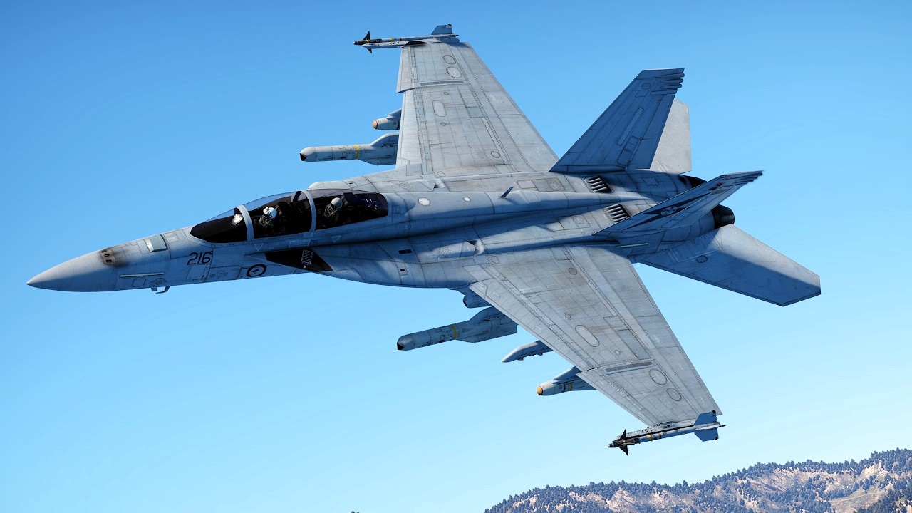 The Twin-Seater F/A-18F Super Hornet & AGM-84H SLAM-ER CAS in Ground RB (War Thunder)