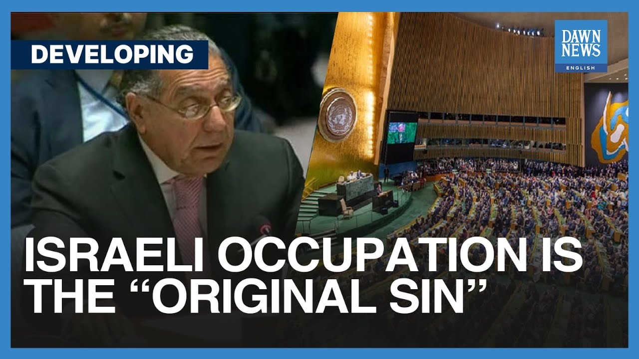 Full Speech Pakistan UN Envoy Munir Akram: 