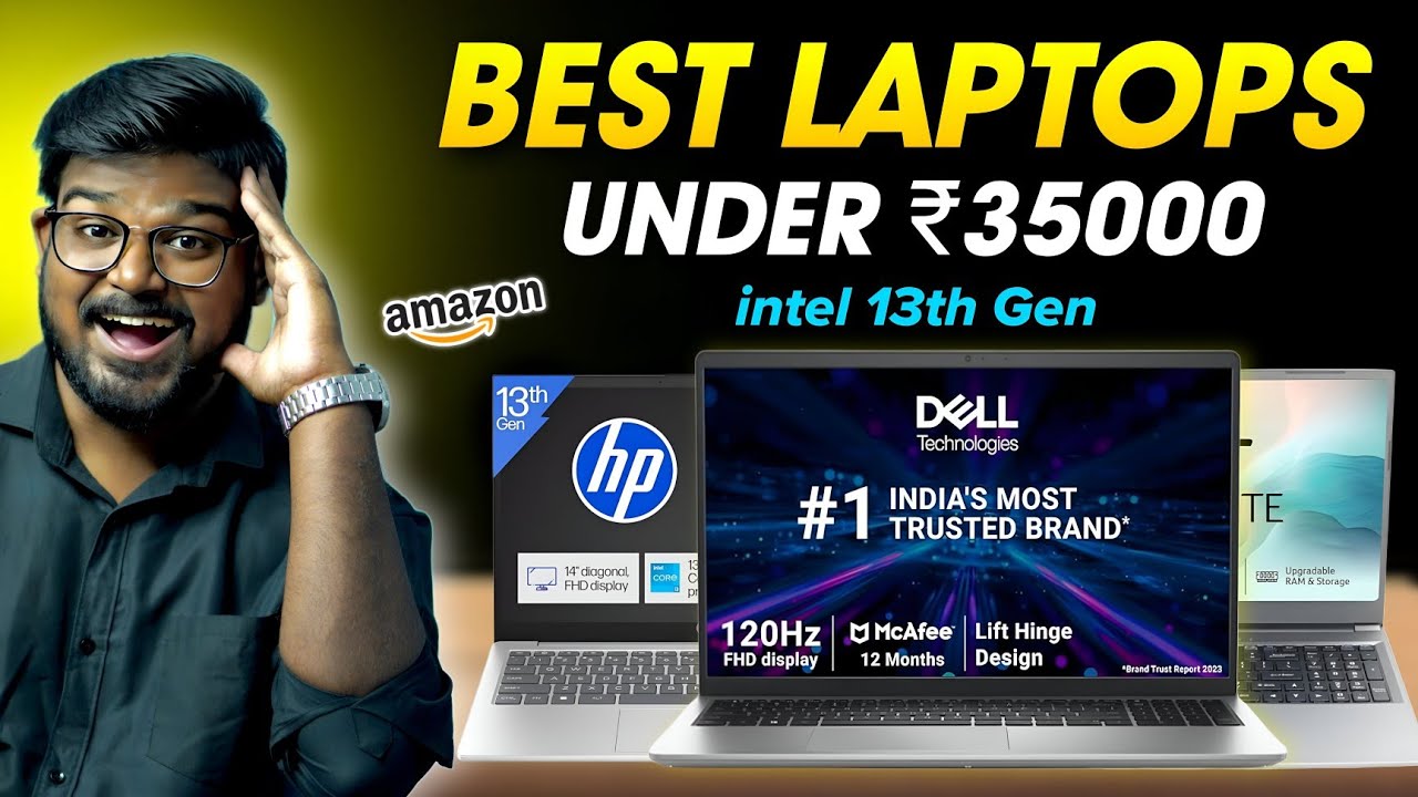 Most Affordable Laptop⚡Best Laptops Under 35000 in 2025🔥Top 5 Best Laptops Under 35000 | i3 13th Gen