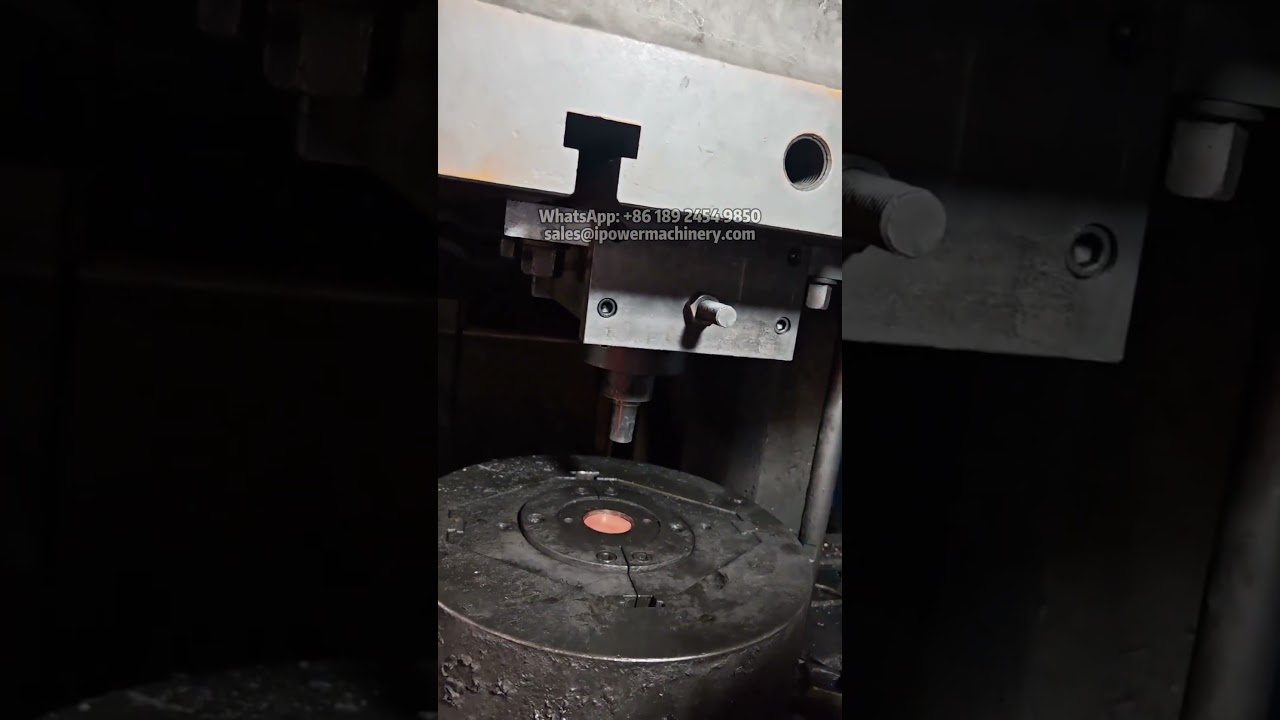 Auto Vertical Hot Forging Machine for Brass Parts