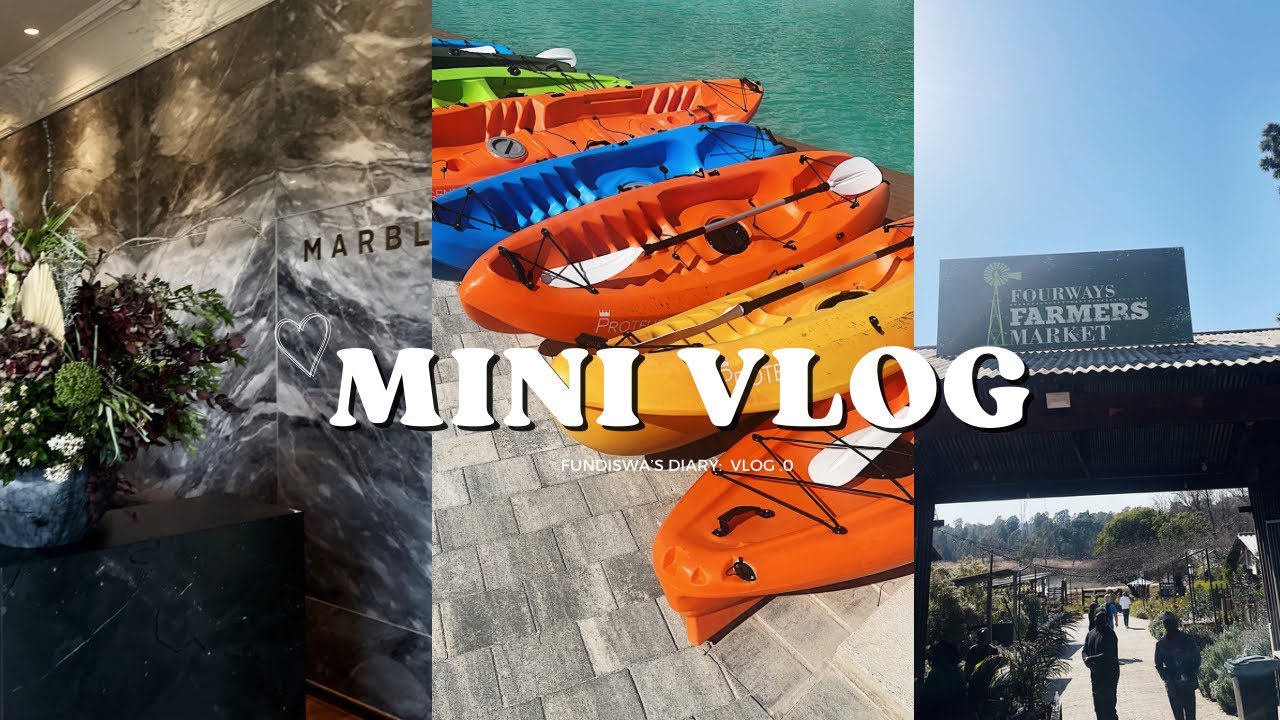 VLOG:let’s go to Farmer’s market | Marble restaurant| Gold reef city & more | South African Youtuber