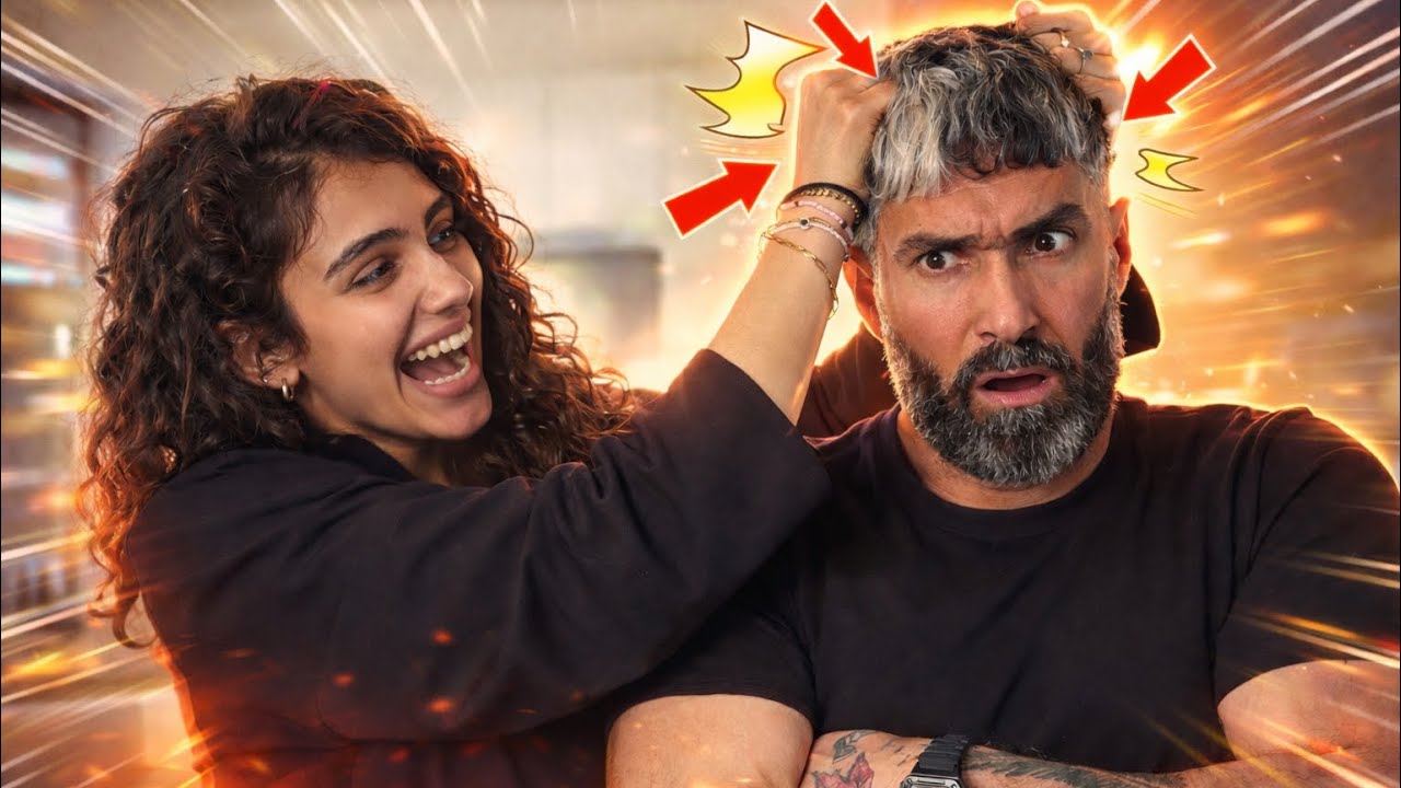 عبدالله كلاسيك دايماً يعاندني… اليوم جرّيت شعره وطلعته غصب عنه ! 🤣