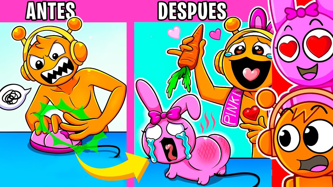 &iexcl;Oren y Pinki REACCIONAN A SUS ANIMACIONES MAS RARAS😂 (Oren Reacciona Incredibox)