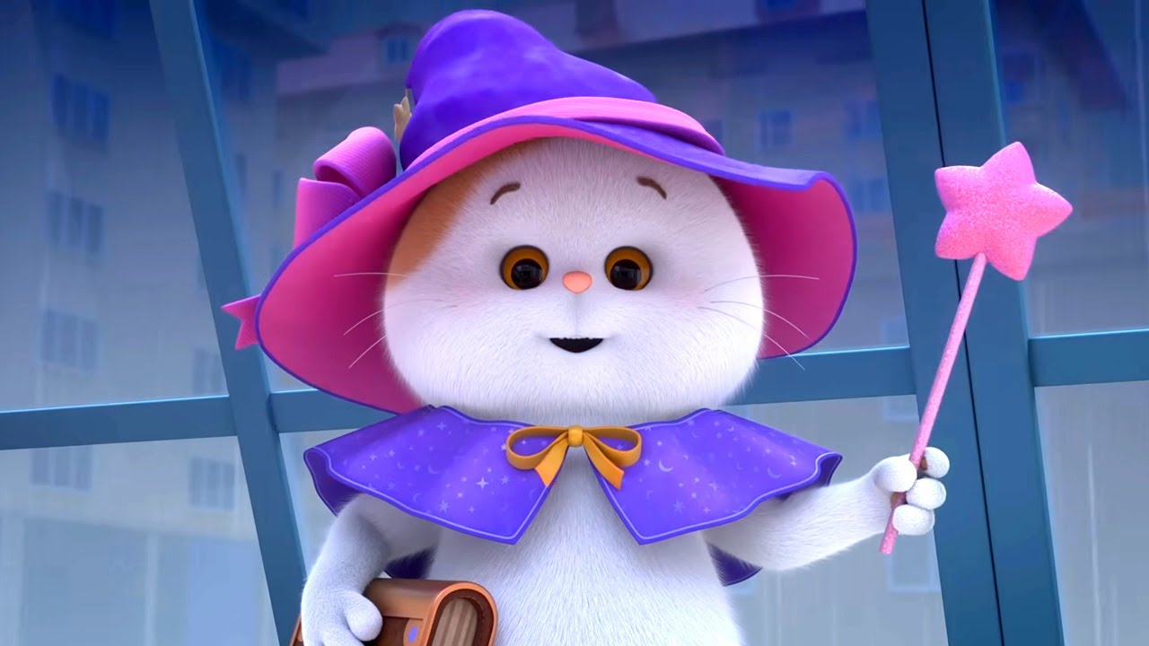 😺 Кот Басик — Фокусники — Серия 10 (Сезон 2) — Приколы с котом — Весёлые мультики для детей