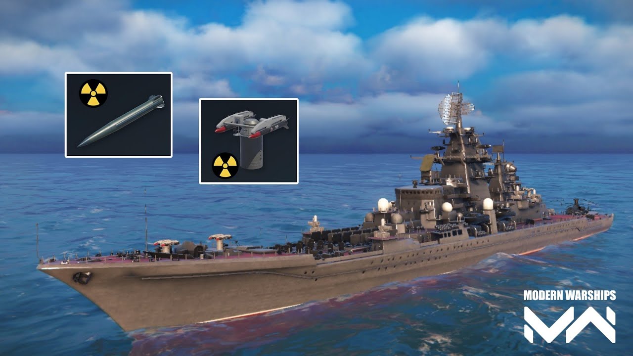 RF ADMIRAL NAKHIMOV with nuclear missile and grenade launcher : Modern Warships