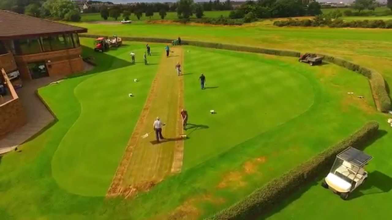 Graden the putting green